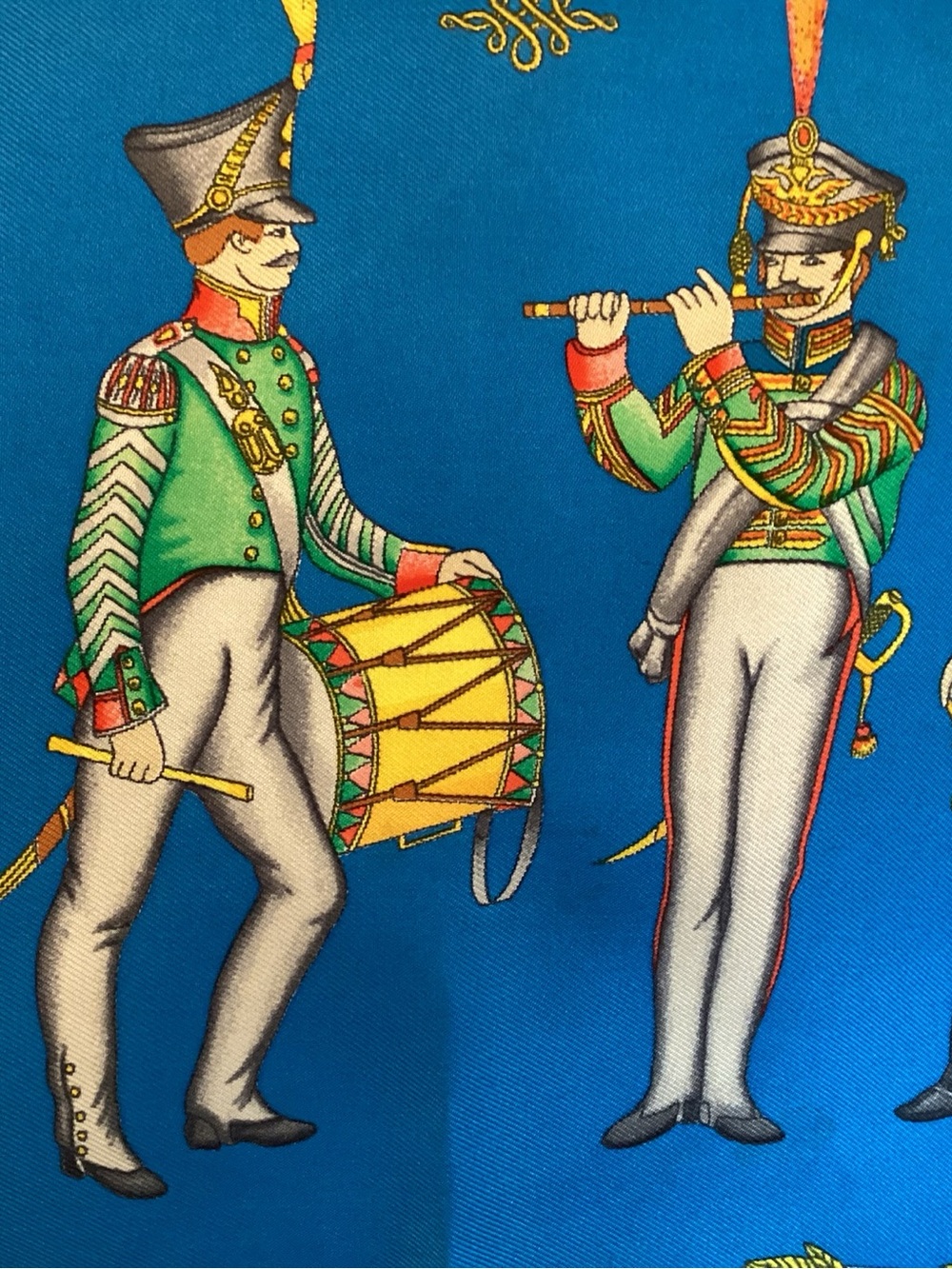 Silk Hermes 90 carre.
